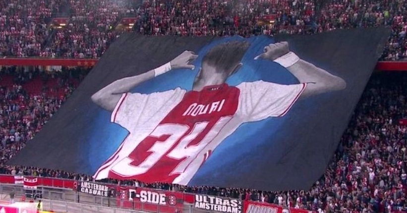 En images : l'immense hommage des supporters de l'Ajax pour ...
